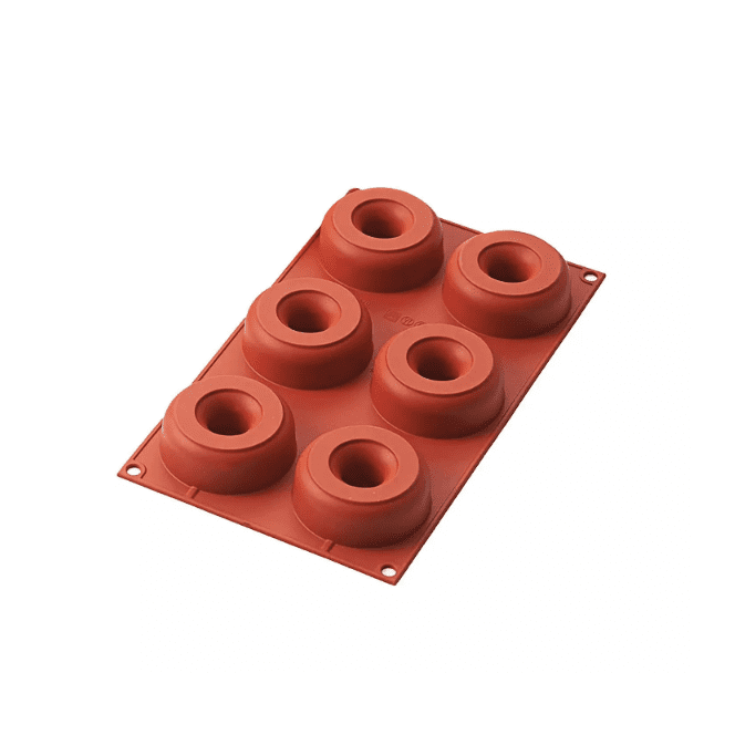 Silikonová forma na donuty 300x175mm 75x28mm - Silikomart