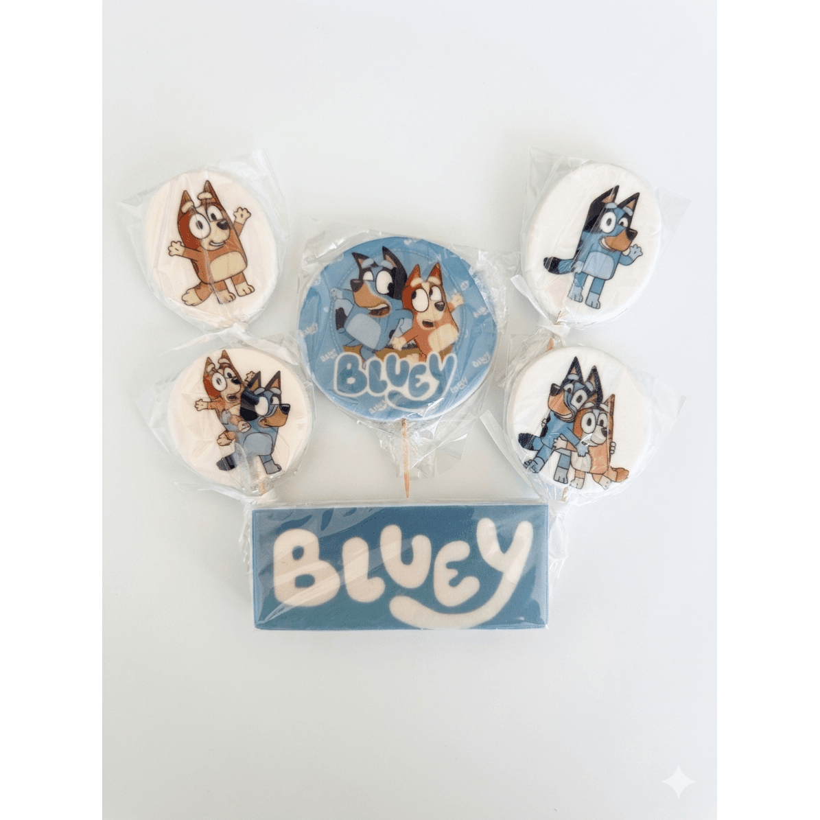 Cukrová figurka zápich Bluey - I LOVE CAKES