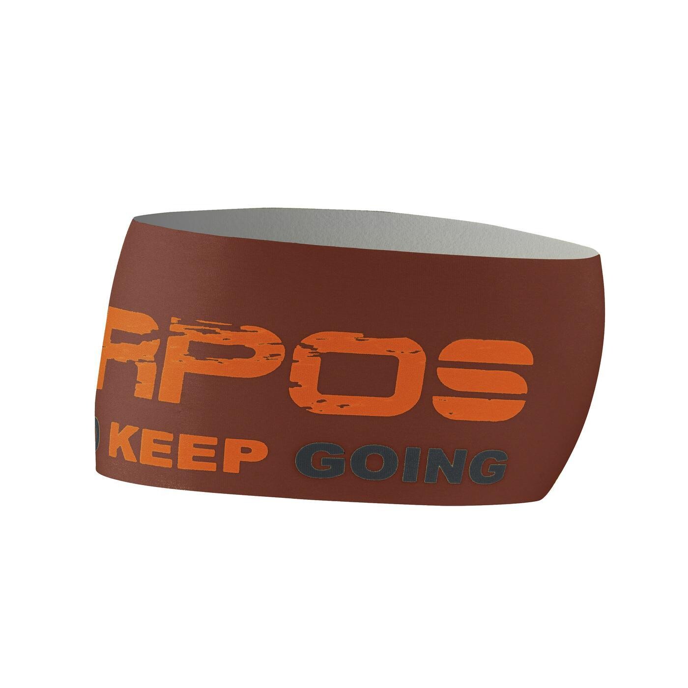 KARPOS Pelmetto Headband, Mahogany/Vibr.Orange velikost: OS (UNI)