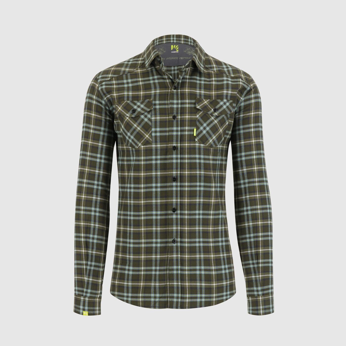 KARPOS Martora Winter Shirt, Deep Depths/Four Leaf velikost: M