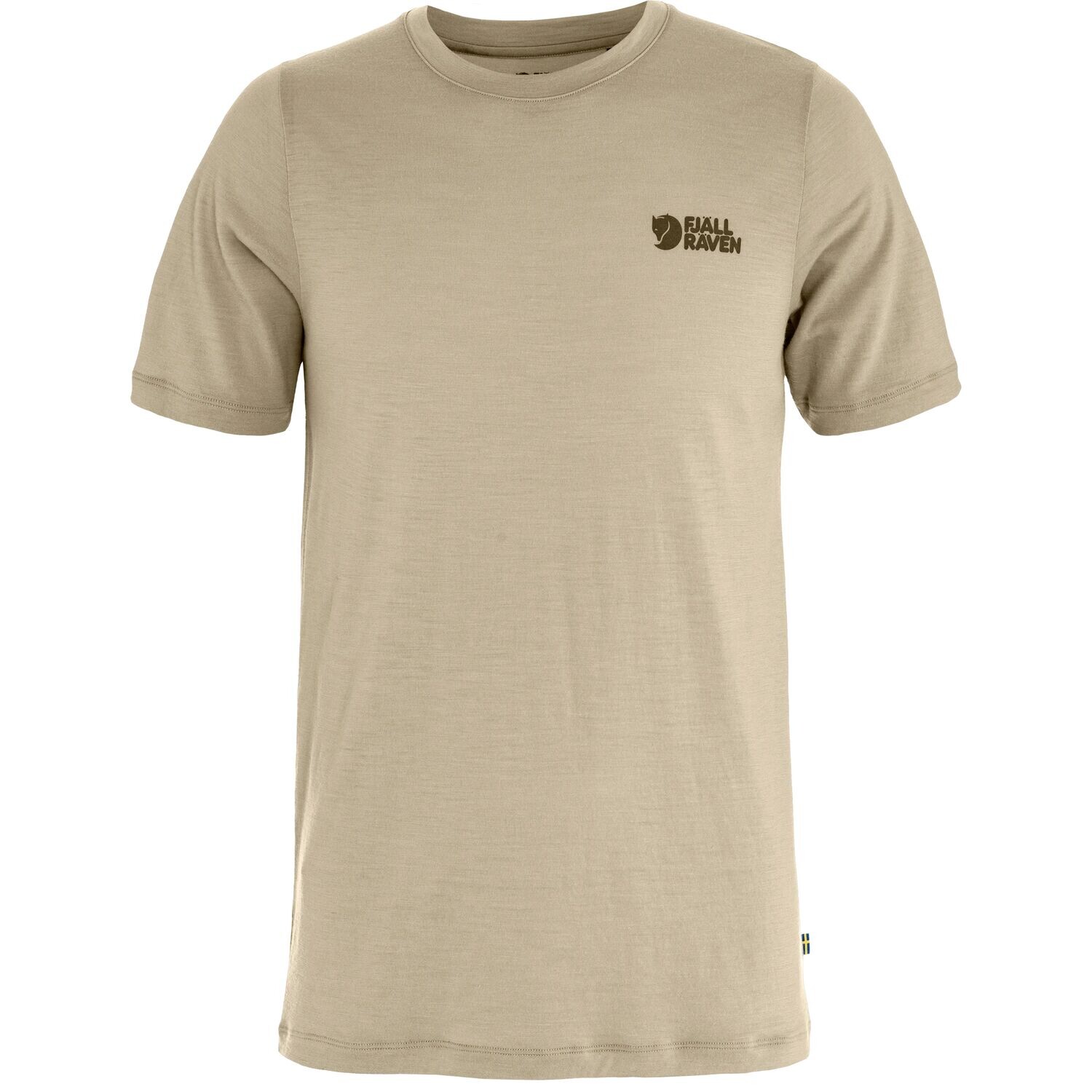 FJÄLLRÄVEN Abisko Wool Logo SS M, Fossil (vzorek) velikost: L