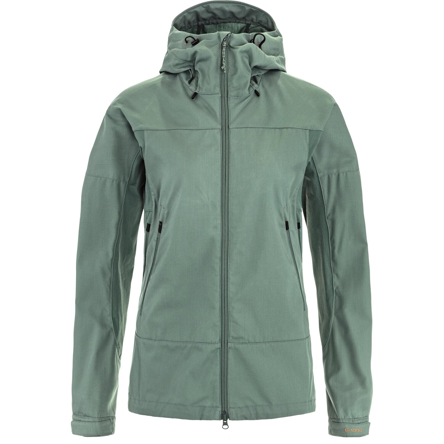 FJÄLLRÄVEN Abisko Lite Trekking Jacket W, Patina Green (vzorek) velikost: S