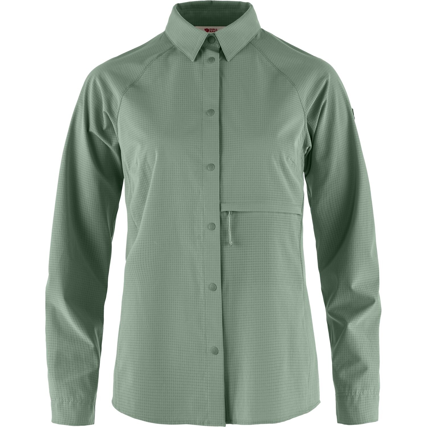 FJÄLLRÄVEN Abisko Trekking Shirt W, Patina Green (vzorek) velikost: S