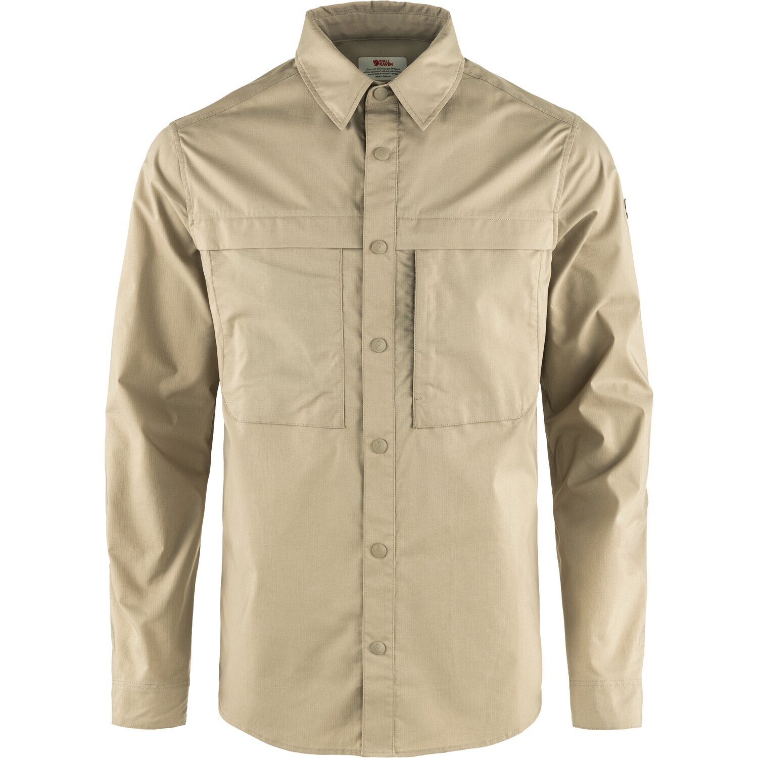 FJÄLLRÄVEN Abisko Trail Shirt LS M, Fossil (vzorek) velikost: M