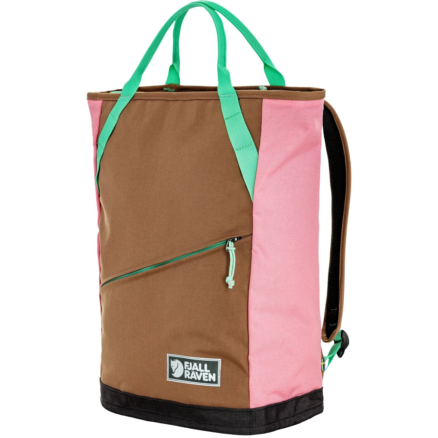 FJÄLLRÄVEN Vardag Totepack 22, Poppy Pink-Khaki Dust (vzorek)