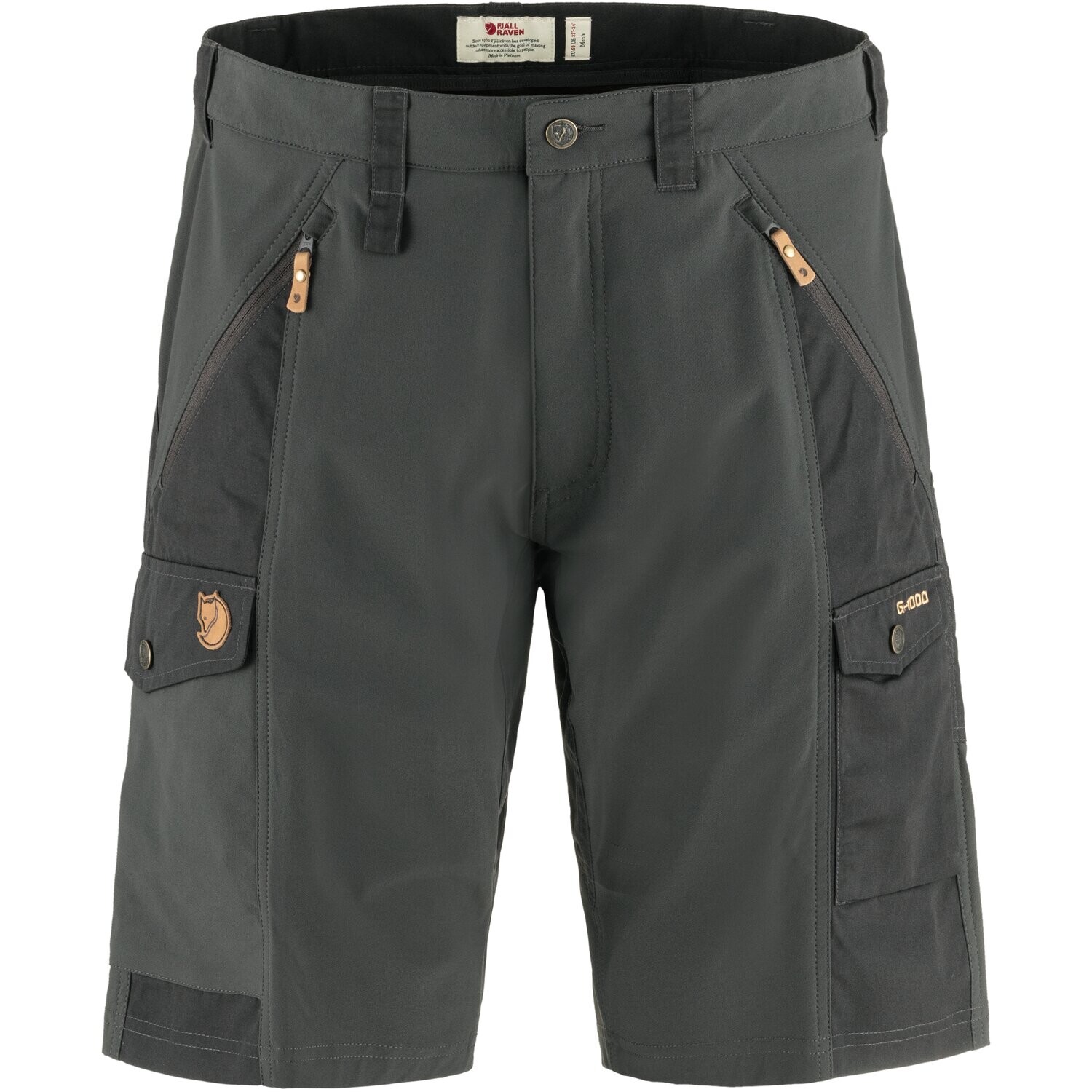 FJÄLLRÄVEN Abisko Shorts M, Dark Grey (vzorek) velikost: 48