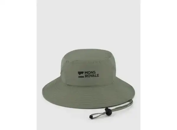 Mons Royale Velocity Bucket Hat turistický klobouk zelený vel. L/XL