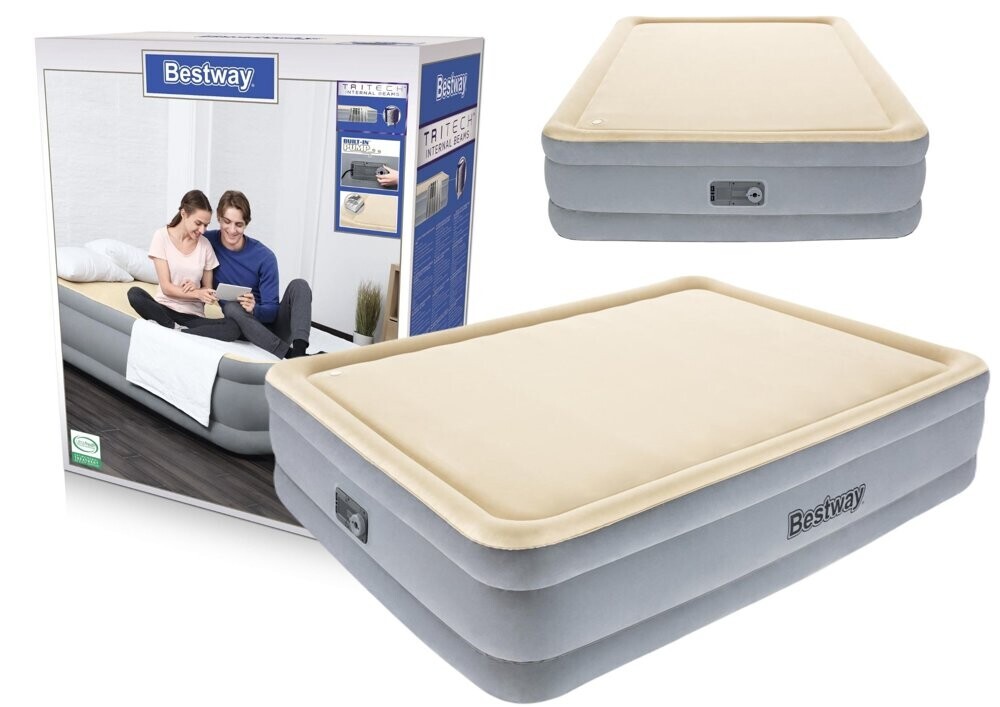 mamido Nafukovací matrace Bestway 203x152x46 cm