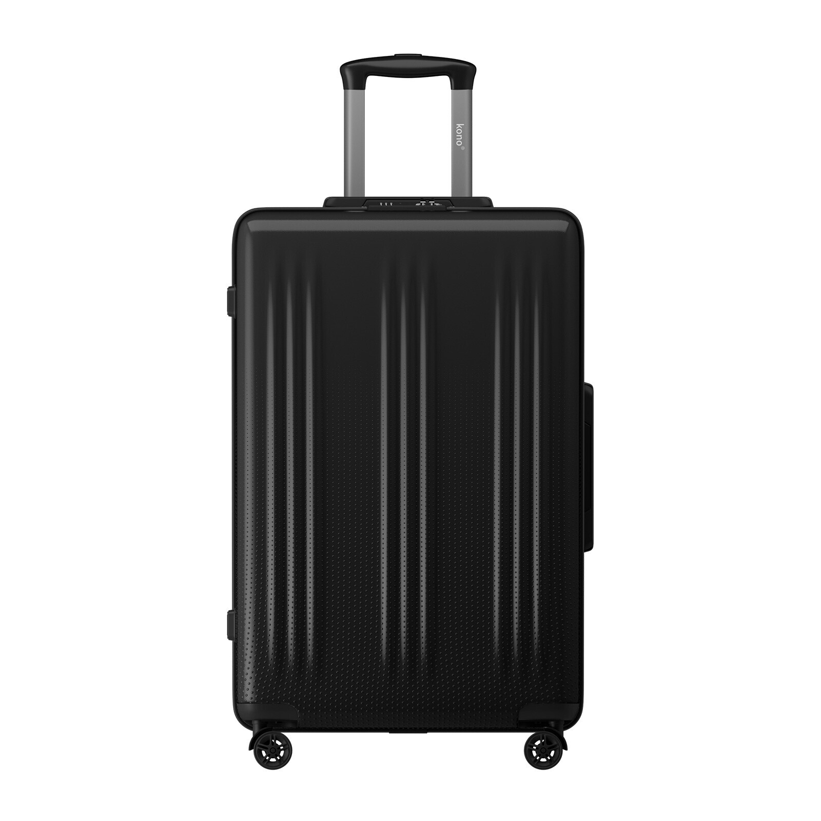 Cestovní kufr Premium ABS+PC Kono - černý - 84,7 L