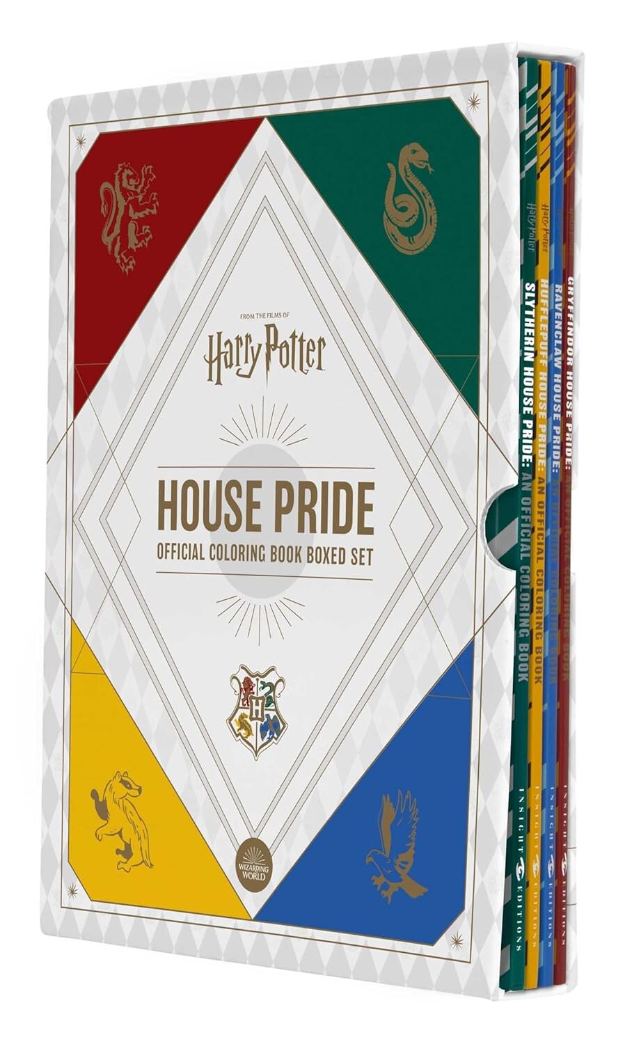 Harry Potter House Pride, dárkový box omalovánek Harry Potter, kolektiv