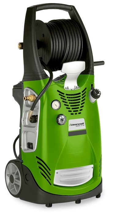 Cleancraft® Vysokotlaký čistič 5000 W, 180 bar, indukční motor, heavy duty - Cleancraft HDR-K 77-18