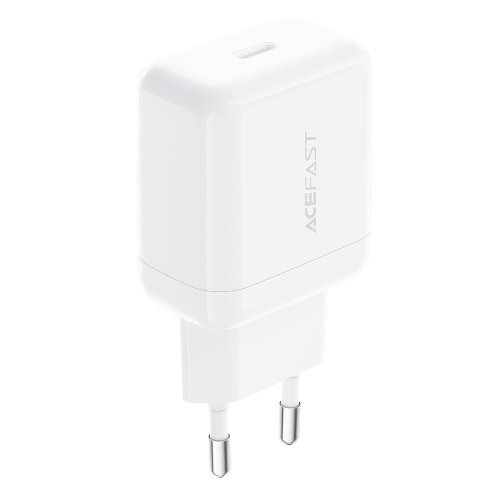 Síťová nabíječka Acefast - Wall Charger (A130) - Fast Charging, GaN, Type-C, PD20W - bílá