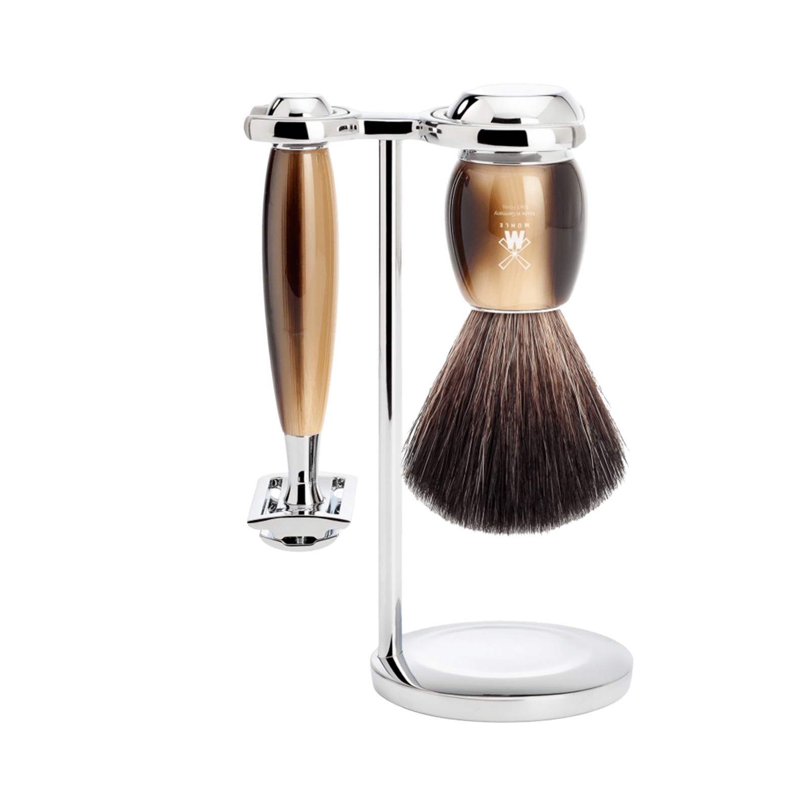MÜHLE VIVO Shaving Set - Black Fibre