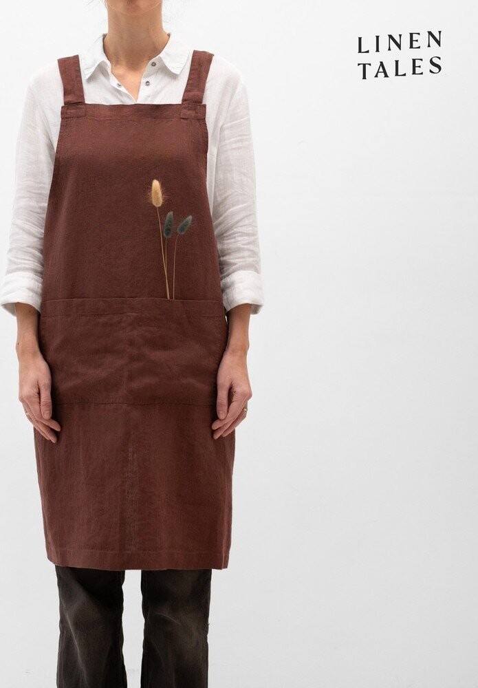 Lněná zástěra Chocolate – Linen Tales