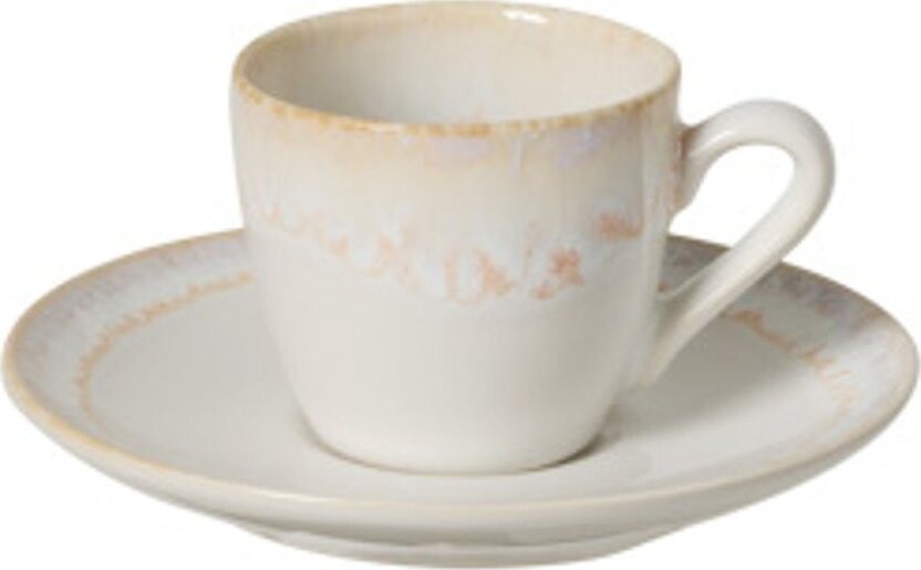 Bílý kameninový šálek na espresso 100 ml Taormina – Casafina