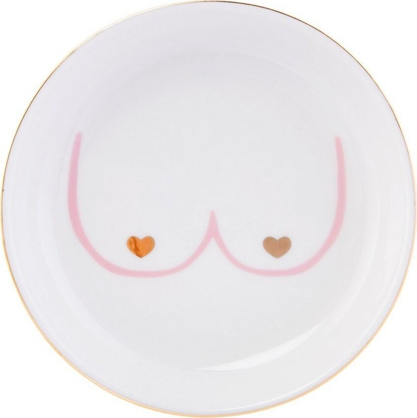 Porcelánový talířek na šperky Girl Power – Sass & Belle