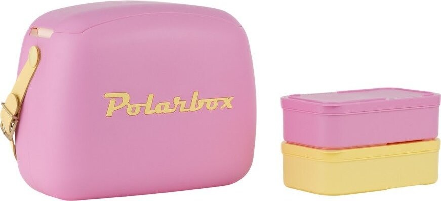 Růžový chladicí box 6 l Pop – Polarbox