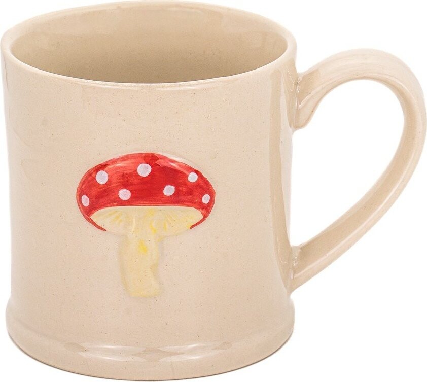 Béžový keramický hrnek Mushroom – Sass & Belle