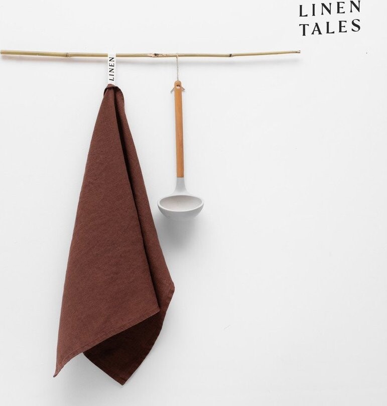 Lněná utěrka 45x65 cm Chocolate – Linen Tales