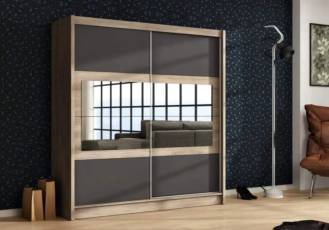 Casarredo Šatní skříň SALWADOR 203 country/láva