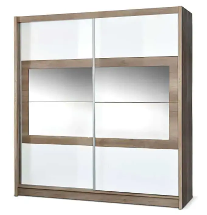 Casarredo Šatní skříň SALWADOR 203 country/bílá