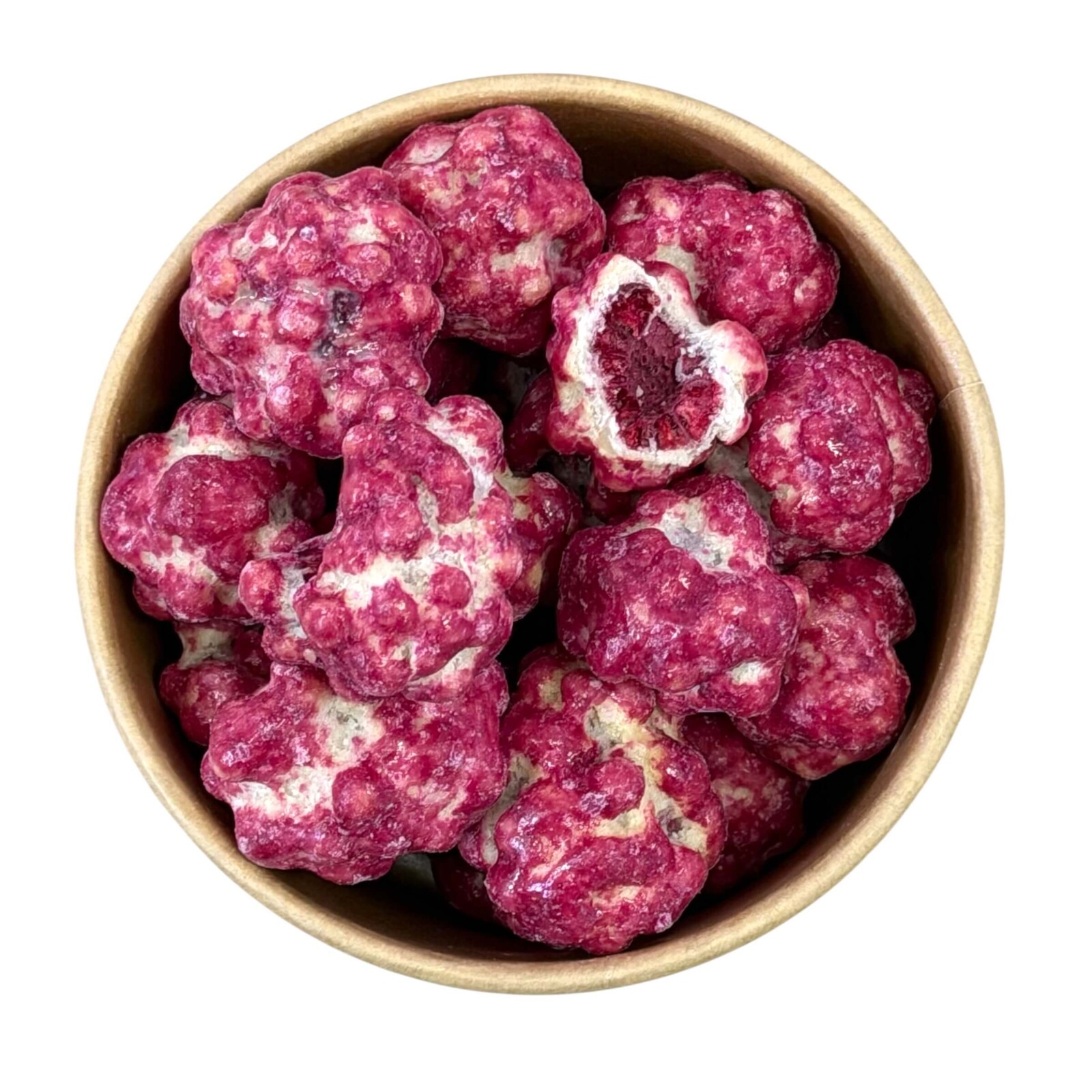 Nutworld.cz Maliny lyofilizované v bílé čokoládě DELUXE 200 g