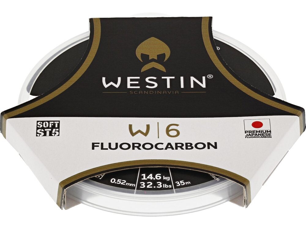 Westin Fluorocarbon W6 ST5 Fluorocarbon 35m - 0,73mm 27,7kg