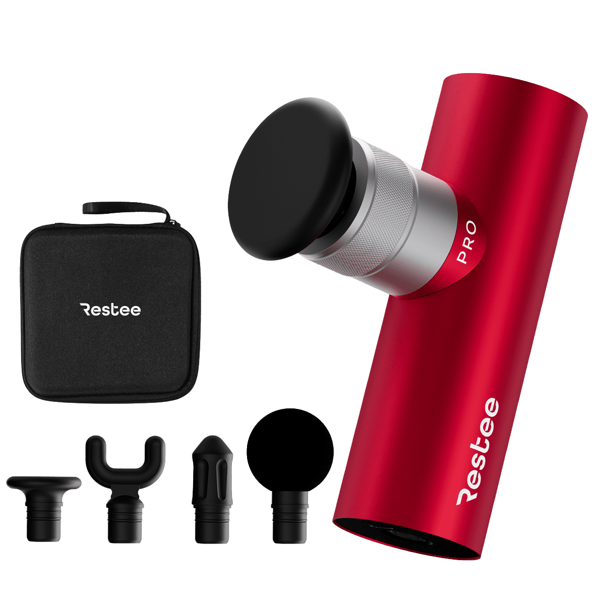 RESTEE PRO - Masážní pistole Red Sapphire