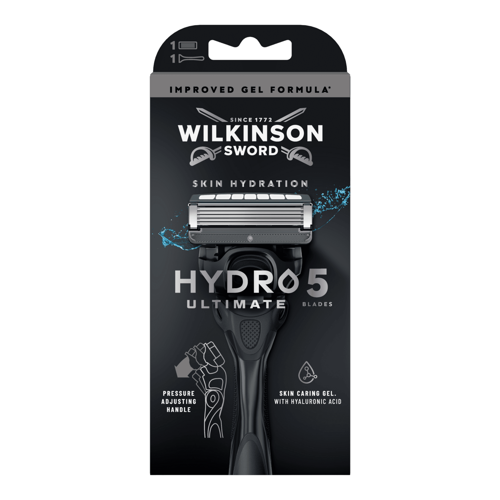 WILKINSON SWORD Hydro 5 Ultimate - holící strojek + 1 náhradní hlavice