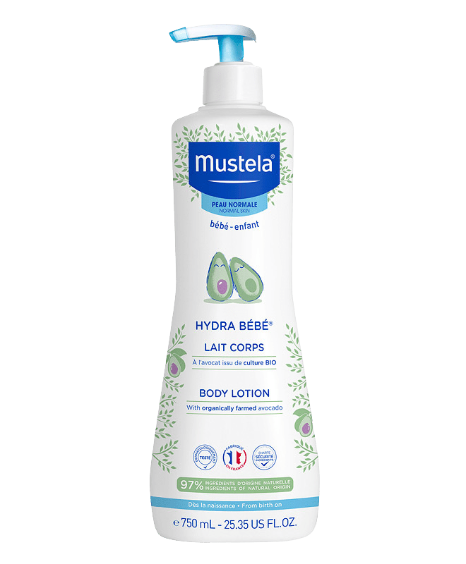 MUSTELA HYDRA BÉBÉ® Hydratační tělové mléko 750 ml