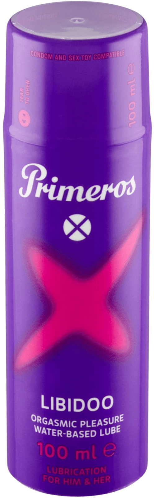 PRIMEROS Libidoo lubrikační gel pro zvýšení sexuální citlivosti 100 ml