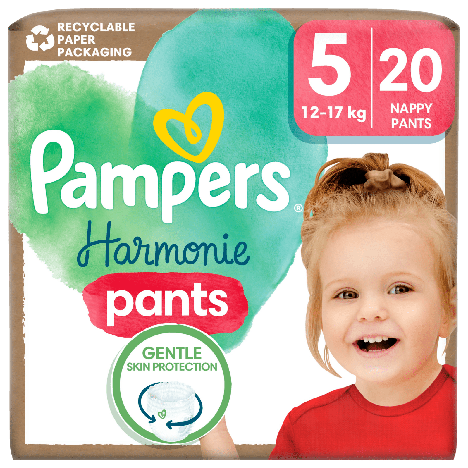 PAMPERS Pants Harmonie vel.5 Plenkové Kalhotky 20 ks
