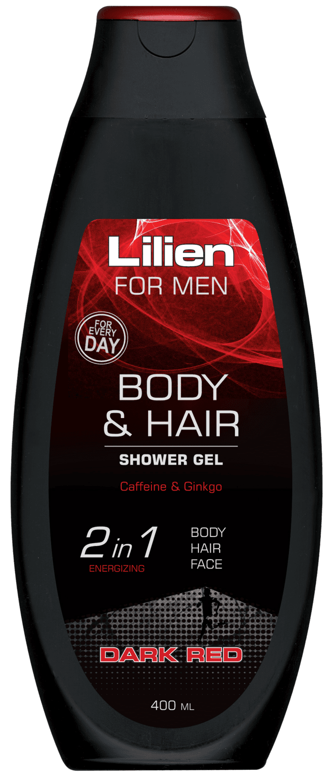 LILIEN Sprchový šampon pro muže Dark Red 400 ml