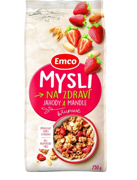 EMCO Mysli jahody a mandle 750 g