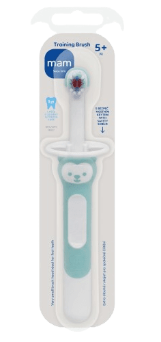 MAM Kartáček zubní Training Brush 5+, tyrkysový