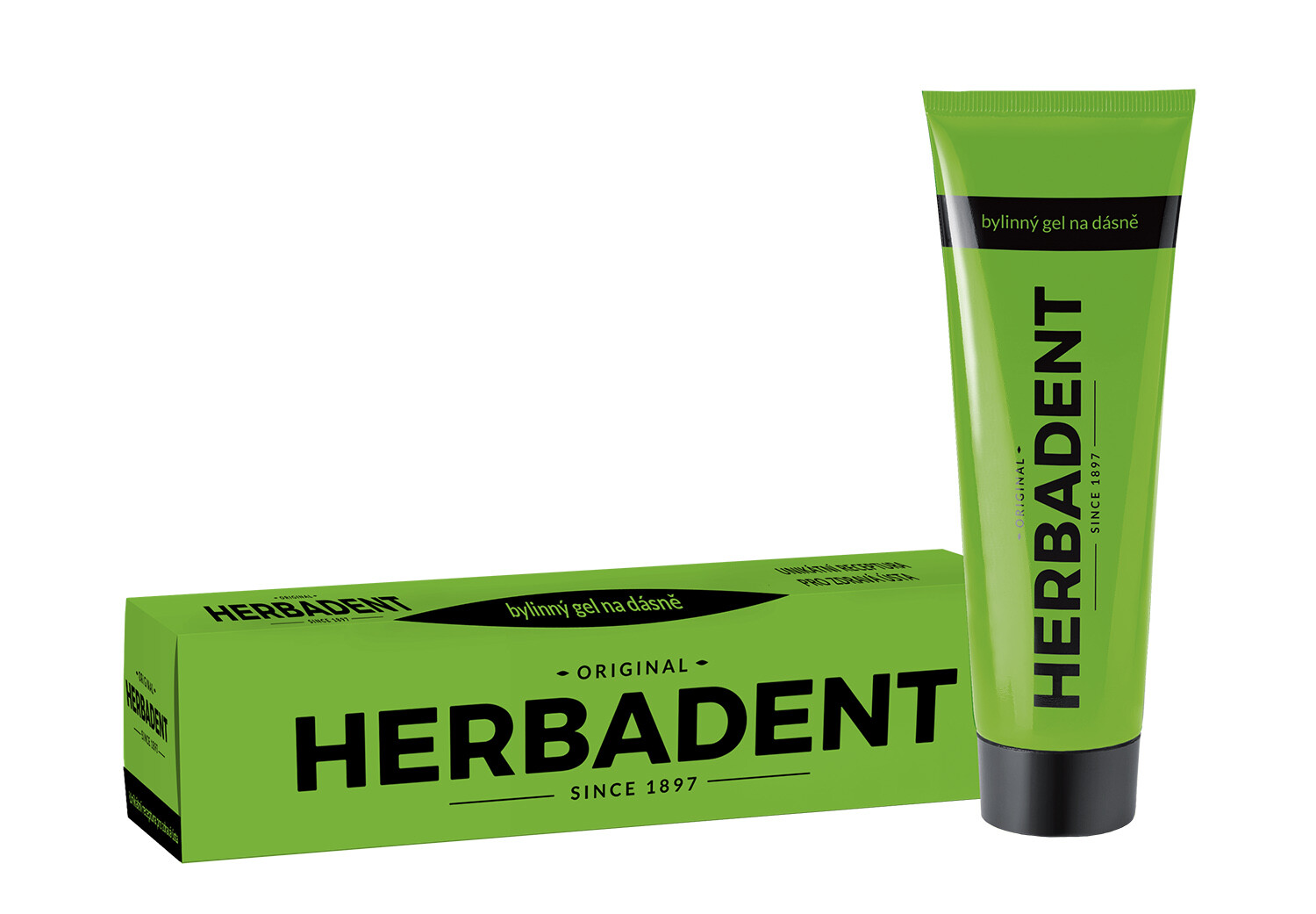 HERBADENT PB HERBADENT ORIGINAL bylinný gel na dásně 25g NEW 25 g