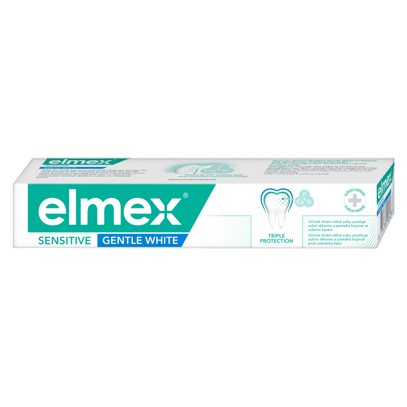 ELMEX Sensitive Gentle White zubní pasta pro citlivé zuby 75 ml