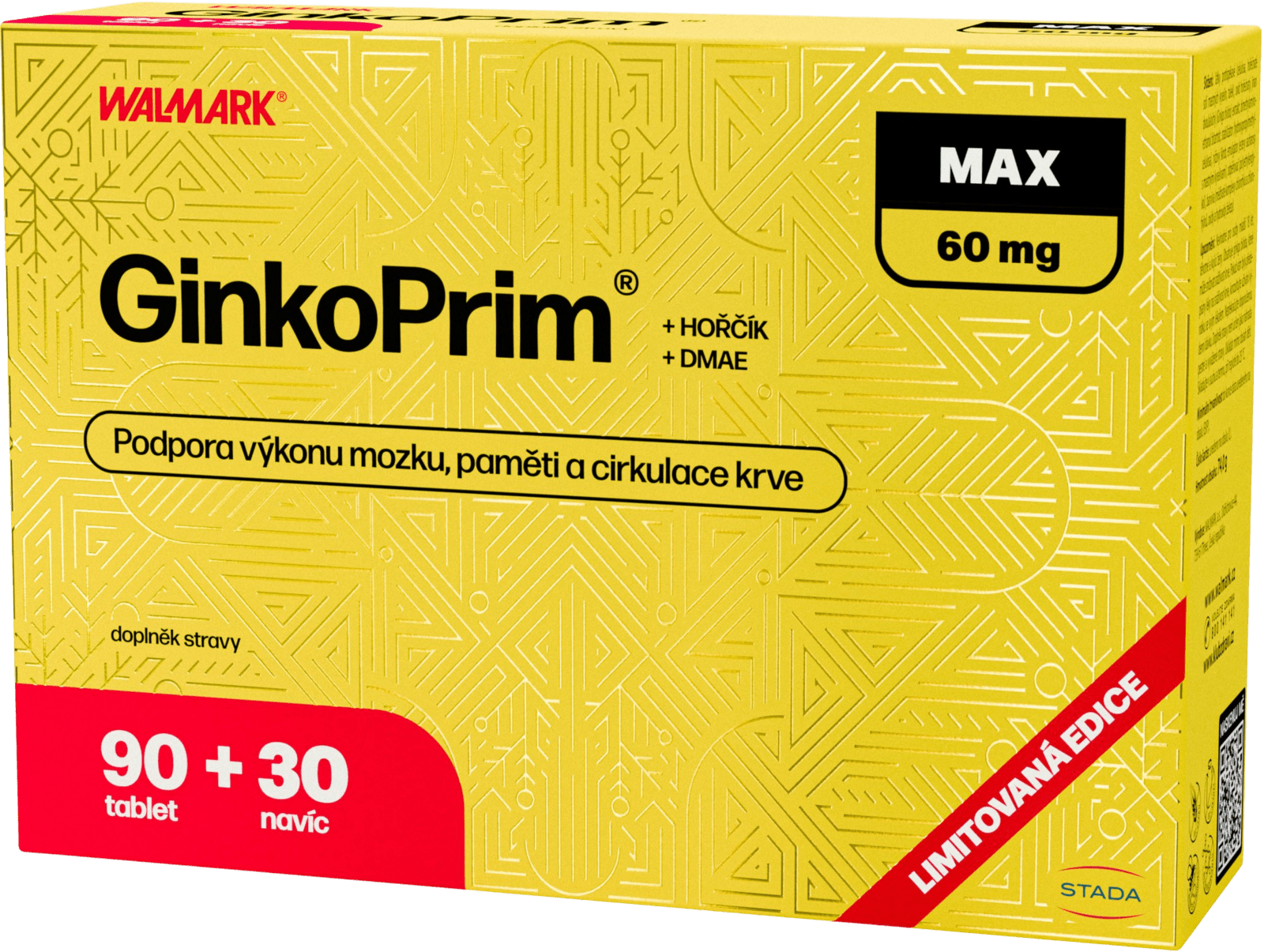 WALMARK GinkoPrim MAX 120 tablet