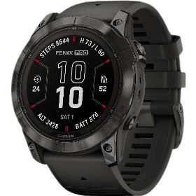 GARMIN Fenix 7X Pro - Sapphire Solar Edition, Carbon Gray DLC Titanium