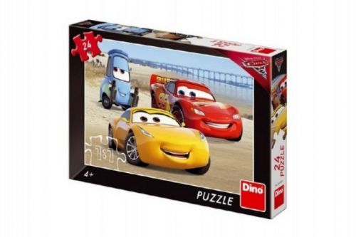 Puzzle Cars/Auta na pláži 24 dílků