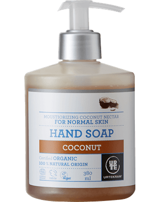 Urtekram Hydratační tekuté mýdlo s kokosovým nektarem BIO (380 ml)