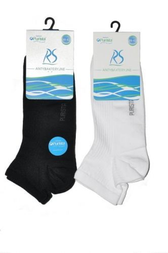 Pánské antibakteriální ponožky Regina Socks Purista - 39-42 - bílá