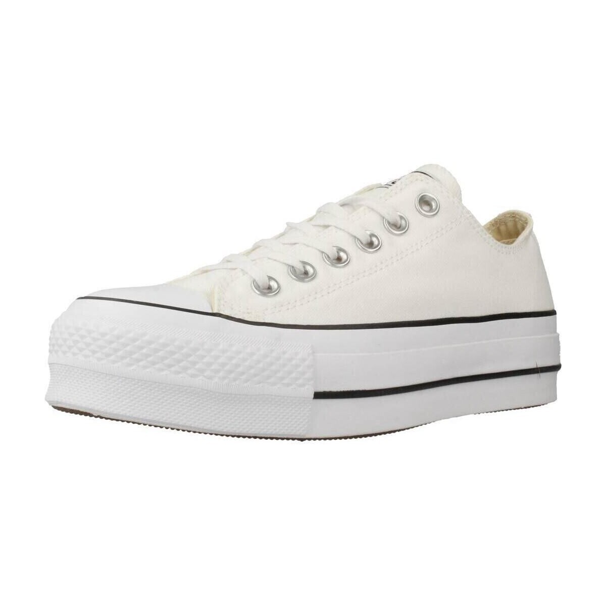 Converse  Sport   Zapatillas Mujer Modèle All Star Lift Low  Bílá