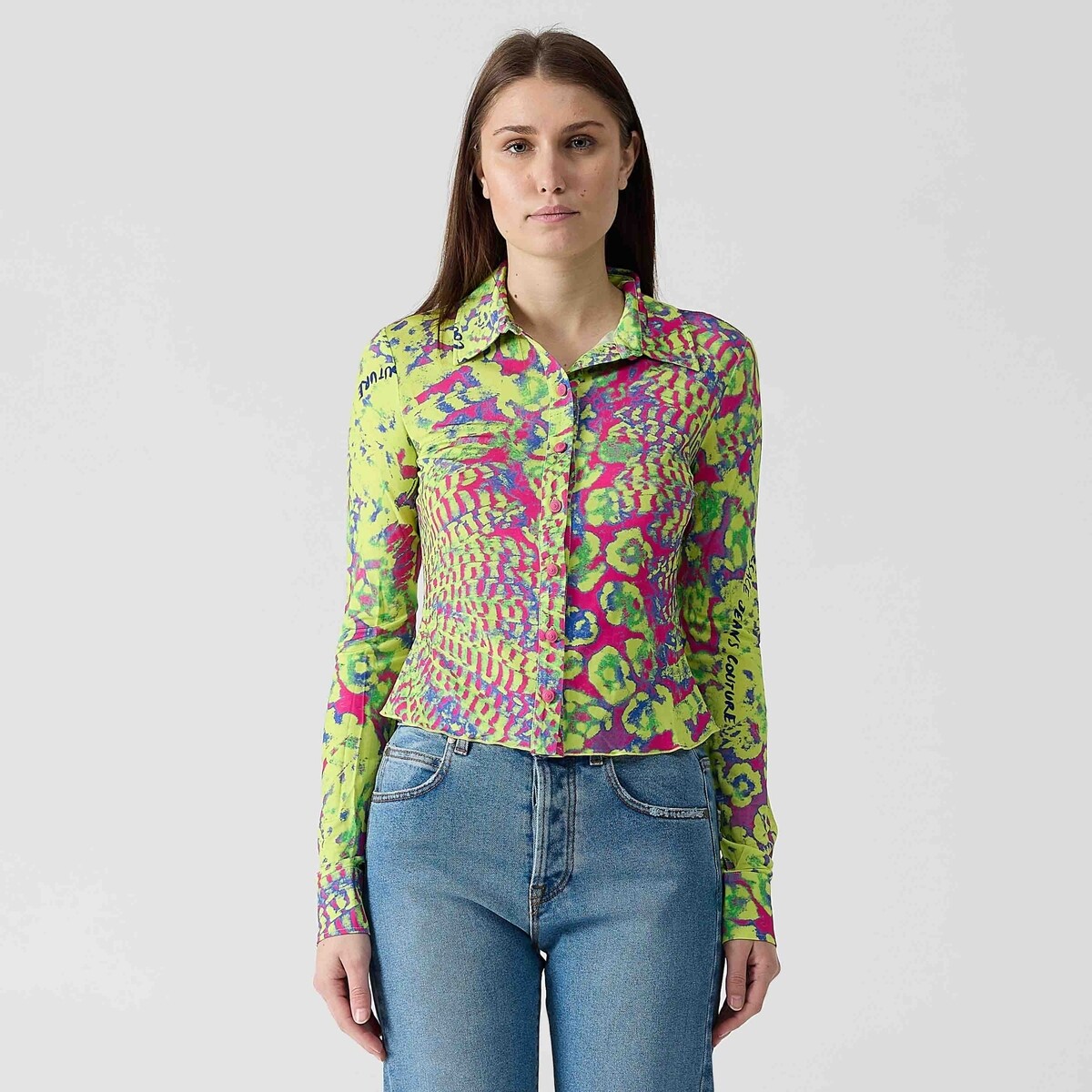 Versace Jeans Couture  CAMICIAJERSEYFANTASIA  ruznobarevne
