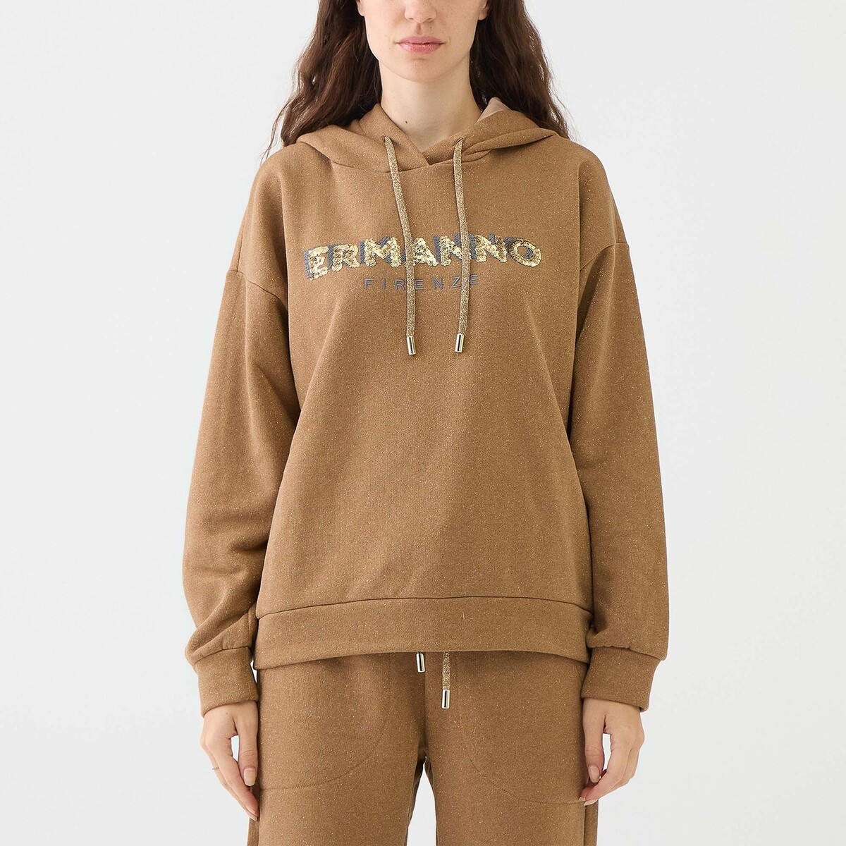 Ermanno Scervino  FELPALOGOPAILLETTES  ruznobarevne