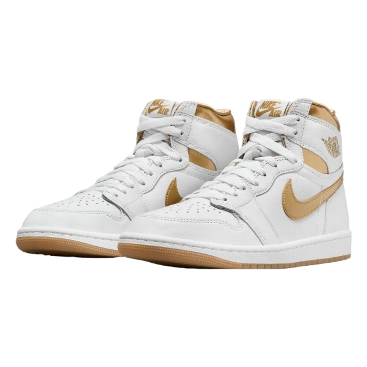 Nike  1 Retro High OG Metallic Gold  Bílá