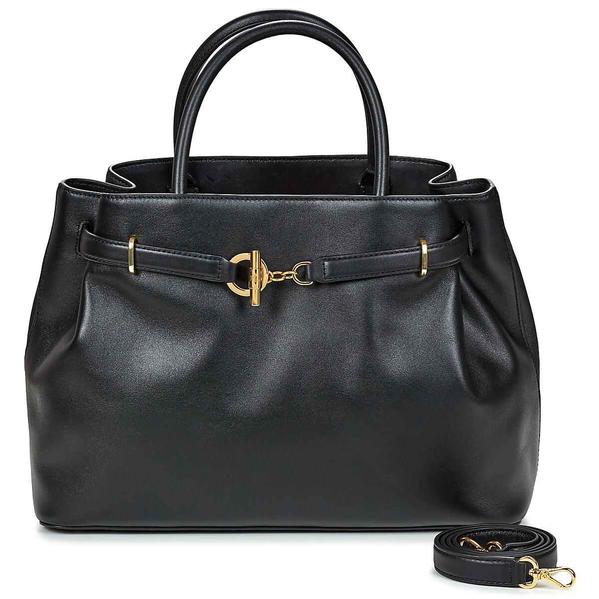 Lauren Ralph Lauren  BLKE LG SCHL-SATCHEL-LARGE  Černá