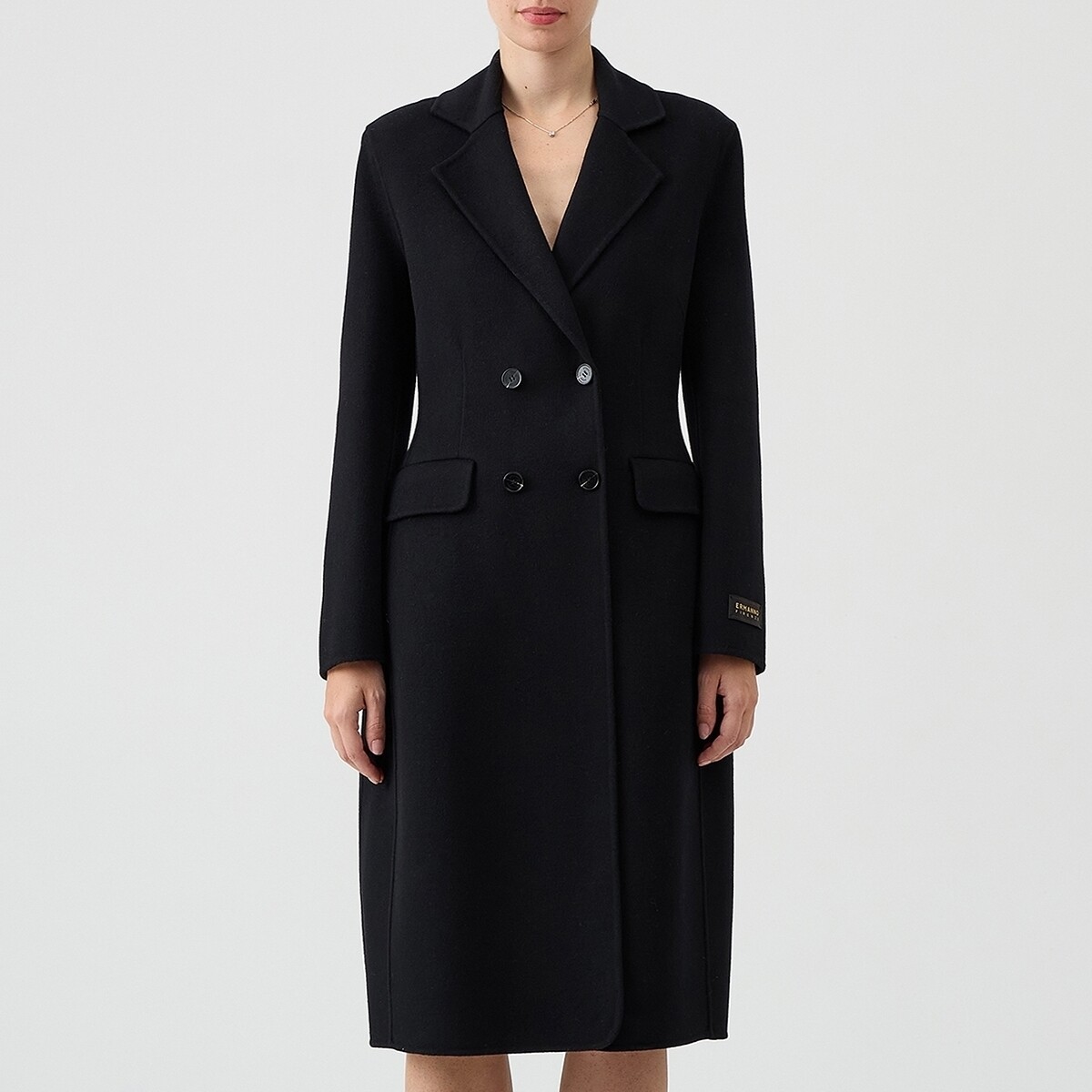 Ermanno Scervino  CAPPOTTOSTRONCATURA  Černá