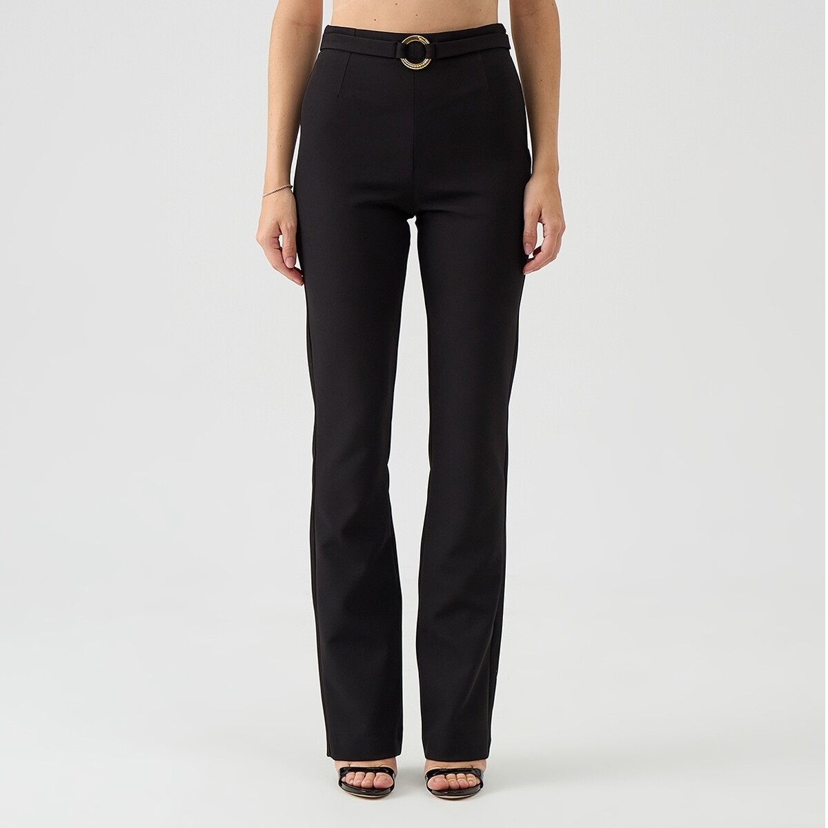 Roberto Cavalli  PANTALONECADYNEROLOGO  Černá