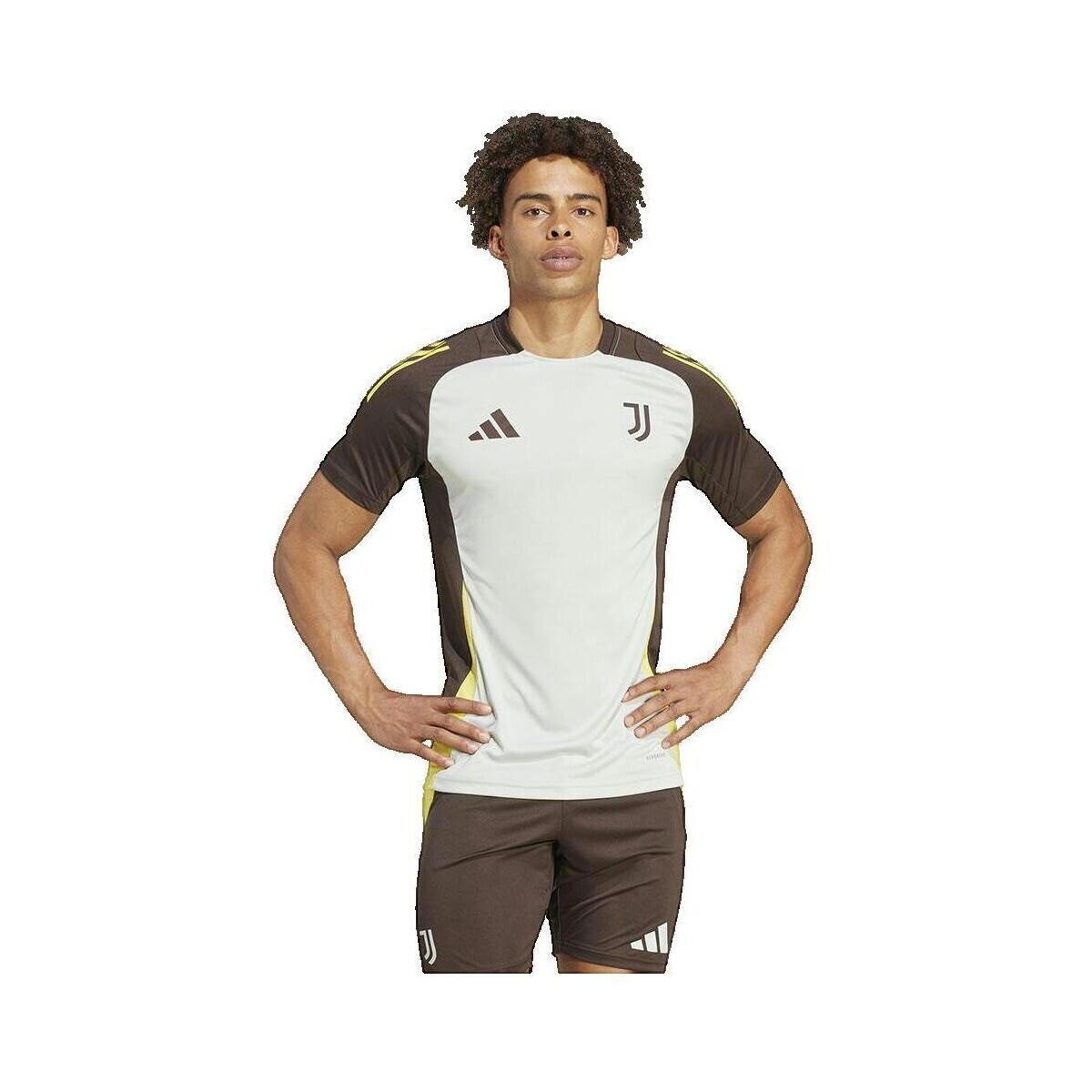 adidas  T-shirt  Juventus Training 2024-2025  Šedá